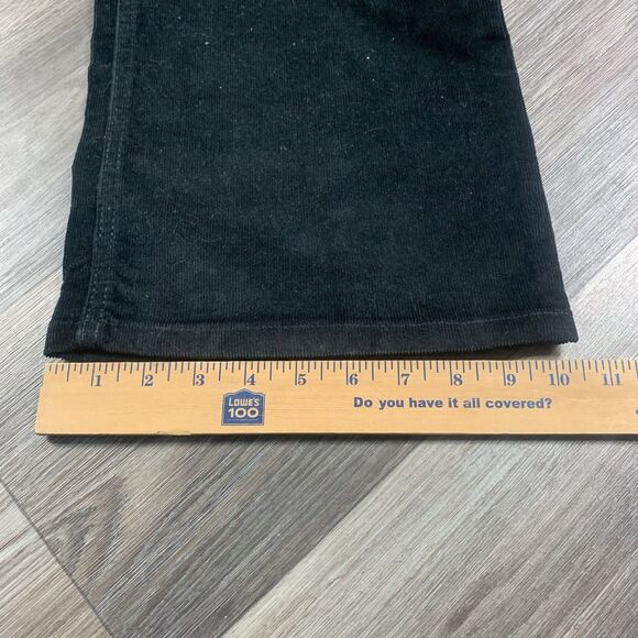 Sonoma Life+Style Women's Mid Rise Black Bootcut Corduroy Pants Size 16 S - Picture 5 of 6